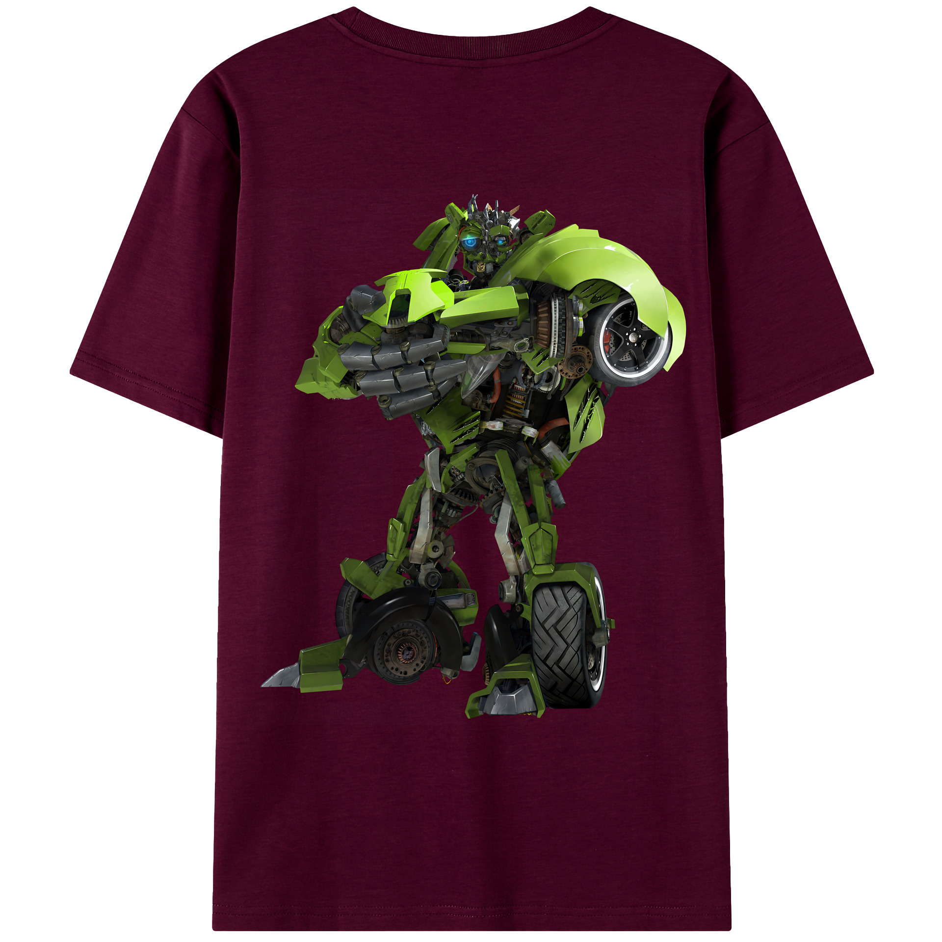 （画像用） Transformers トランスフォーマー レディース半袖Tシャツ(バックプリント)
